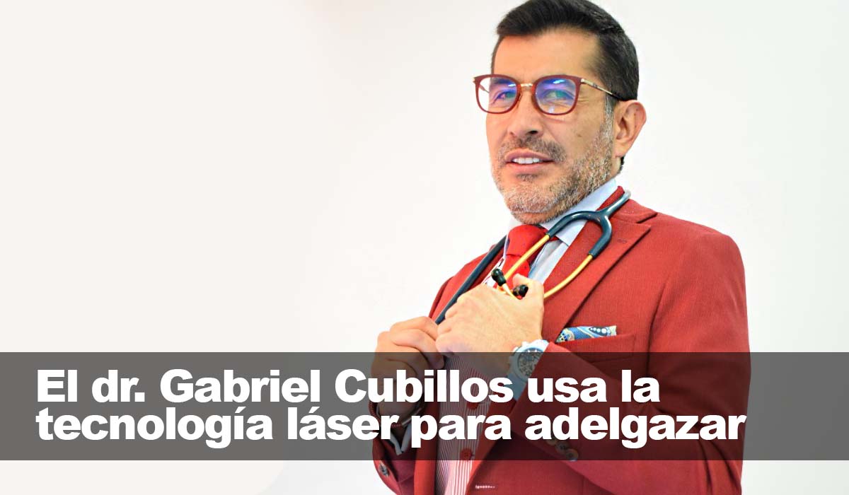 El Dr. Gabriel Cubillos emplea la tecnología láser para lidiar con la obesidad y el exceso de peso